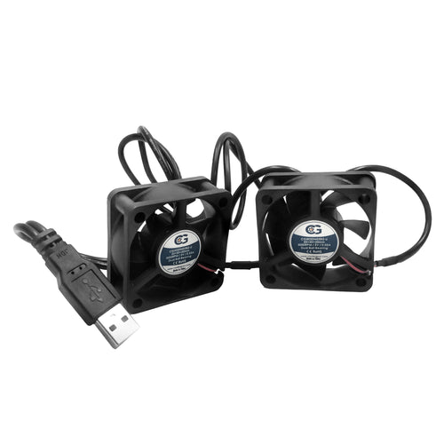 Coolerguys Dual 50mm (50x50x20) Fans with USB Connection
