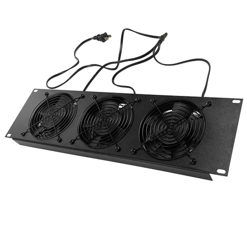 Coolerguys 3U Rackmount System kit with 3-120mm low speed AC fans and power cord CG3U3-120L
