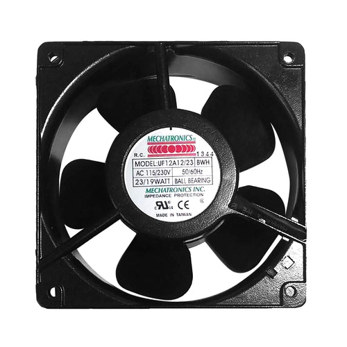 Mechatronics 120x120x38mm High Speed Dual Voltage AC Fan UF12A12/23-BWHR