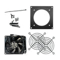 Coolerguys Single 80mm Bracket Kit with Fan