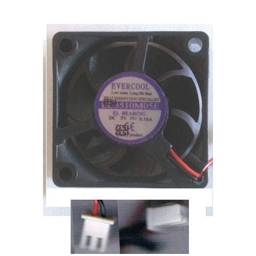 Evercool 35×35×10mm Medium Speed 5 Volt Fan EC3510M05ED