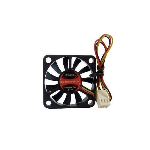 Evercool 40x40x7mm Ball Bearing 3-Pin Fan EC4007M05CA