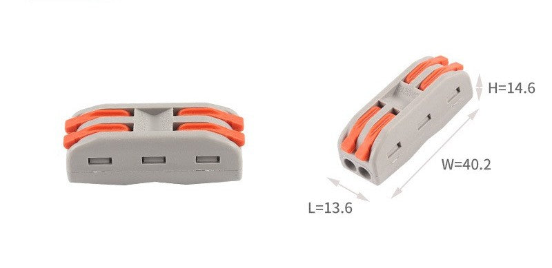 WAGO Style Wire Connector 2 Conductor To 4 Conductor
