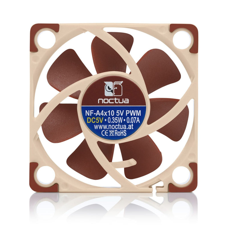Noctua 40x40x10mm 5V PWM 4-Pin Fan NF-A4x10 with USB Power Adaptor Cable