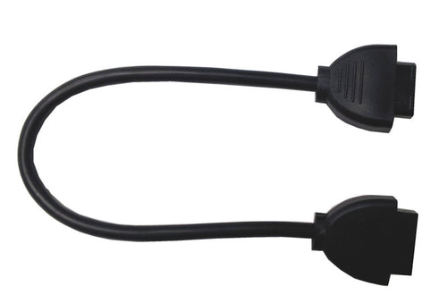 12 inch Molded 4-Pin Extension Cable - Coolerguys