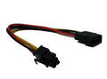 12v 4pin Molex to 6Pin PCI-E Adapter Model, FC46-8 - Coolerguys
