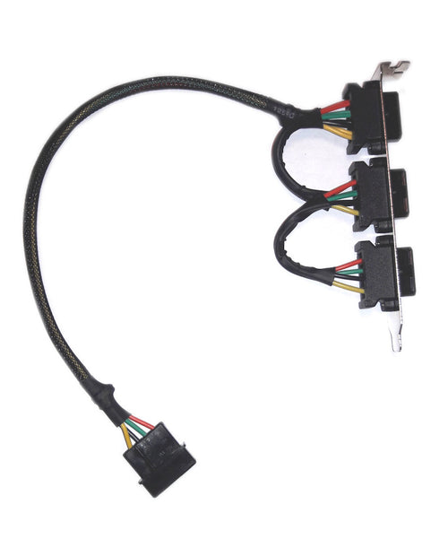 PCI Molex 4 pin splitter transfer panel OK303 - Coolerguys