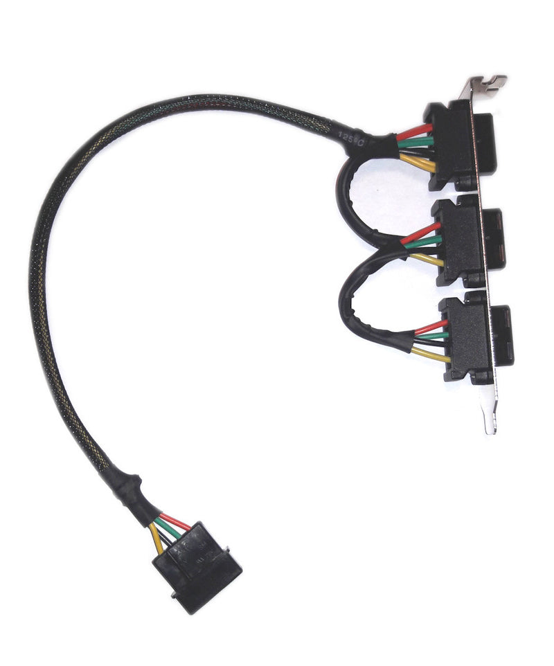 PCI Molex 4 pin splitter transfer panel OK303 - Coolerguys