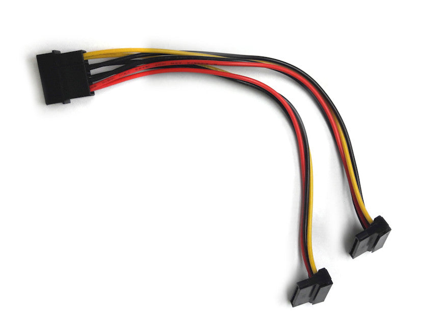 SATA Power Cable Dual Right Angle SATA Plug – Coolerguys