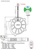 Dynatron 80x15mm  Blower Fan with PWM function #DB128015BU-PWMG - Coolerguys