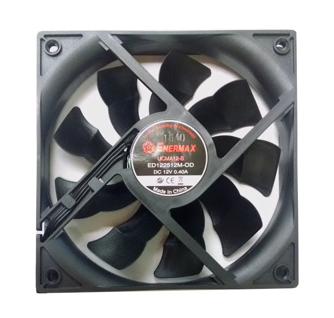 Enermax 120x120x25mm All Black Magma Cooling Fan UC-MA12  ED122512M-OD - Coolerguys