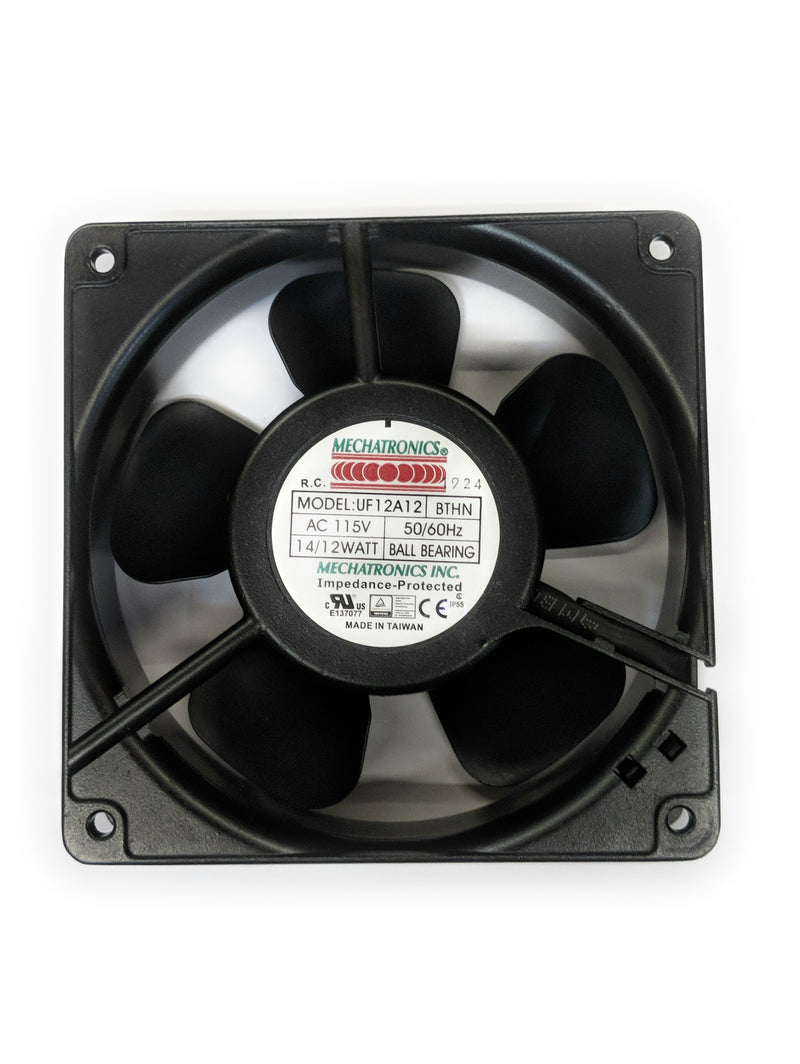 Mechatronics 120mm (120x120x38) 115V AC High Speed IP55 Rated Fan UF12A12-BTHNR - Coolerguys