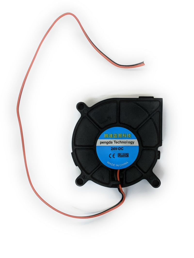 60x15mm 24v Blower Fan with 2pin connector - Coolerguys