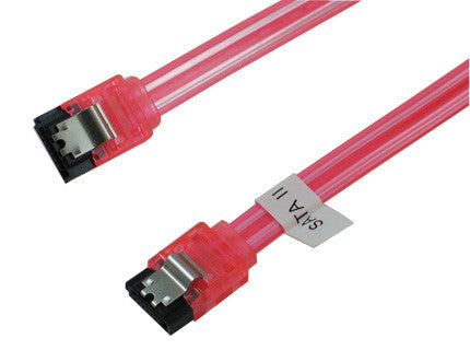 24 Inch Serial ATA UV Cable (Red) - Coolerguys