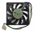 Everflow 70x70x10mm Ultra High Speed Dual Ball Bearing 12 Volt PWM Fan-R127010BUAF - Coolerguys