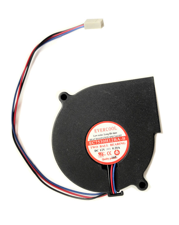 Evercool 75x75x30mm Double Ball Bearing Blower Fan – Coolerguys