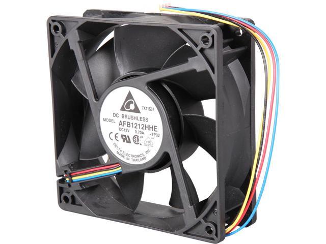 Delta 120x120x38mm AFB1212HHE-PWM Cooling Fan - Coolerguys