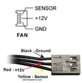 3 Pin Molex Female Housing with Pins - Coolerguys