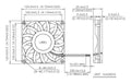 Delta 120x120x25mm 12V PWM Fan FFB1212EH-PWM - Coolerguys