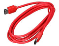 6 Ft Premium eSATA Round Cable RED #OKEAR - Coolerguys