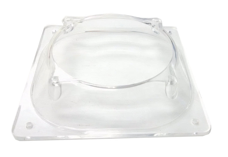 80-120mm Fan Adapter Translucent Plastic Clear - Coolerguys