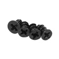 Fan Screws Black or Silver in Various Sizes (Pack of 4) - Coolerguys