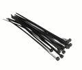 Nylon  Multi-Purpose Tie Black 7 Inch (pack of 15) - Coolerguys