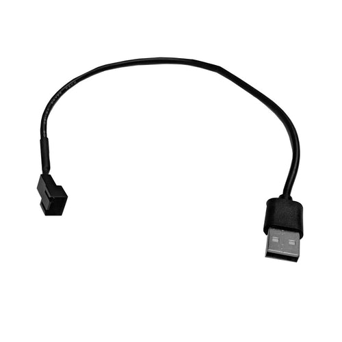 Coolerguys 3 pin Fan to USB Cable Adapter 12" / 30cm - Coolerguys