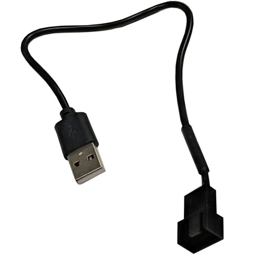 Coolerguys 4 pin PWM Fan to USB Cable Adapter 12" / 30cm - Coolerguys