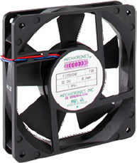 Mechatronics 120x120x25mm 24V Fan E1225E24B3‐FS‐L6 - Coolerguys