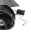 Coolerguys Dual Solar Powered Triple 172mm Fan Kit with THERMAL CONTROLLER