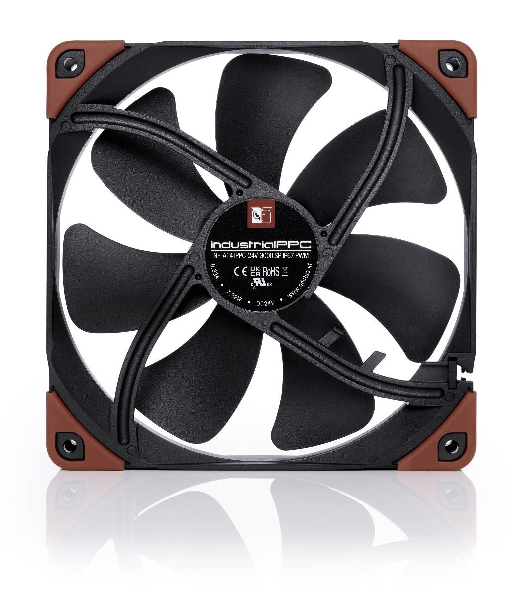Noctua NF-A14 PWM 140mmファン Noctua NF-A14 iPPC SP 24V 3000RPM PWM IP67 140mm Fan
