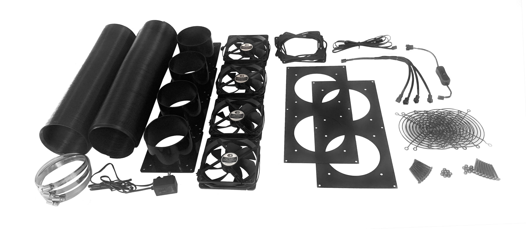 11 inch Fan Mounting and Ducting Kit Coolerguys