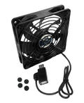 Coolerguys 120mm (120x120x25) 1200RPM USB Fan with Grill