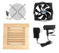 Coolerguys Single 120mm Fan Cooling Kit with Thermal Controller