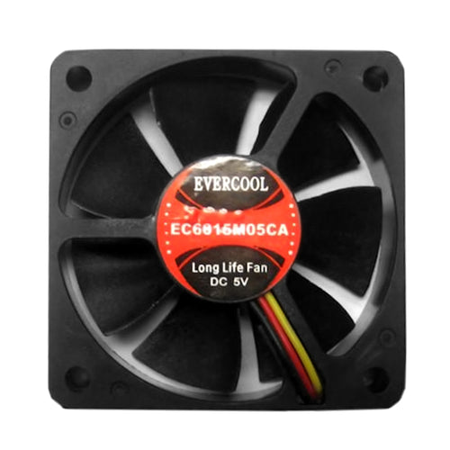 Evercool 60x60x15mm 5 Volt Fan EC6015M05CA