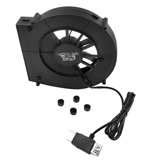 Coolerguys 140x137x25mm Rear Exhaust Blower Fan 5 Volt with USB connector