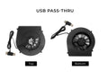 Coolerguys 140x137x25mm Rear Exhaust Blower Fan 5 Volt with USB connector