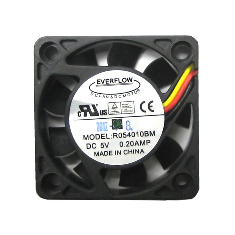 Everflow 40x40x10mm Dual Ball Bearing 5 volt Fan #R054010BM Med
