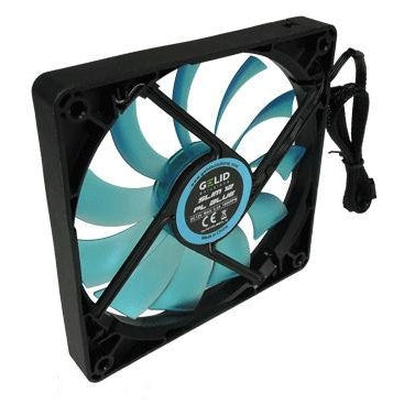 Gelid 120x120x15mm Slim Case Fan FN-FW12SlimBPL-16 - Coolerguys