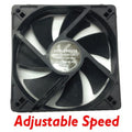 Coolerguys 120mm (120x120x25) Adjustable Speed Fan - Coolerguys