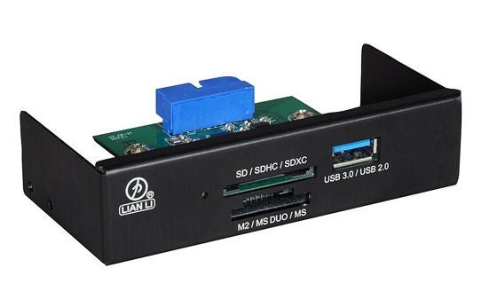 Lian Li Multi-Media 3.5" Card Reader USB 3.0 CR-26U3 Black - Coolerguys