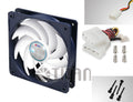Titan IP55 140X140X25mm Rated Water and Dust Resistant Fan TFD-14025H12B - Coolerguys