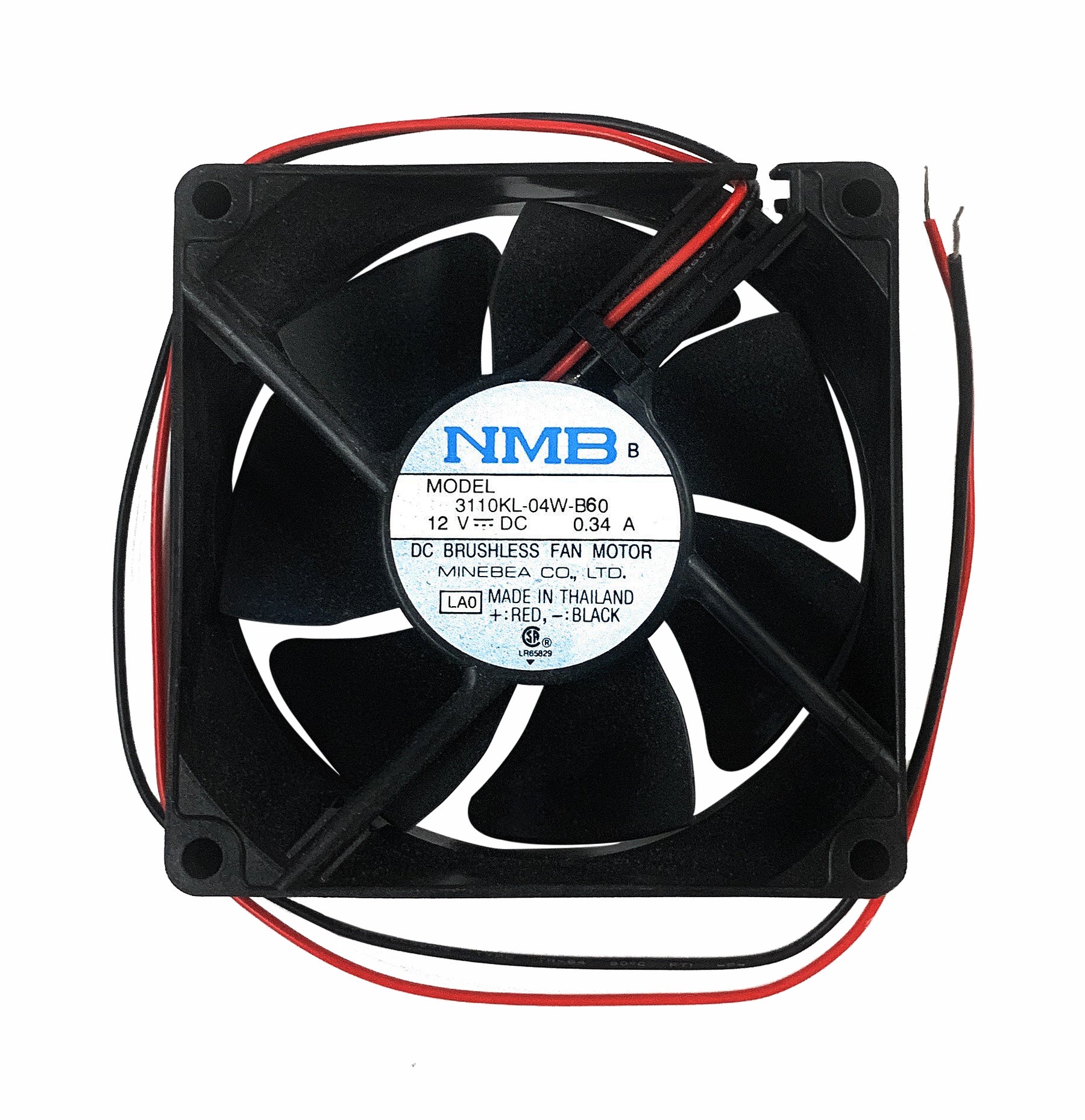 NMB Low Volt Fan 3110KL-04W-B60 – Coolerguys