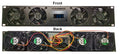 Coolerguys 2U Bracket with 4 High Speed Evercool 80mm fans/Programmable Fan Controller / 2A PSU - Coolerguys