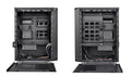 Spire Powercube 501 mini case Black #SPM501B-300W-PFC-2U3 with power supply - Coolerguys