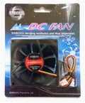 Evercool 80x80x20mm 12 Volt Fan with 3 Pin Connector-EC8020M12CA - Coolerguys