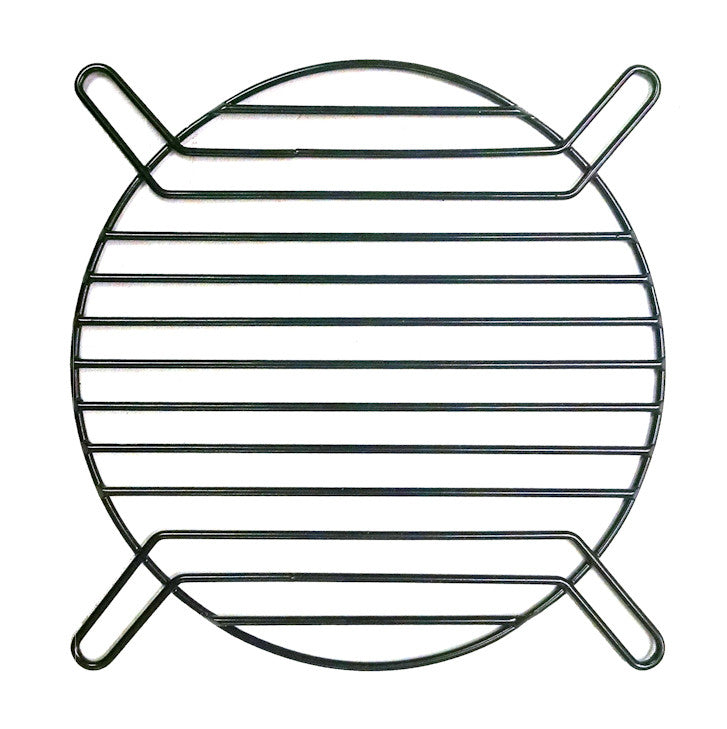 80mm Straight Wire Finger Grill-Black - Coolerguys