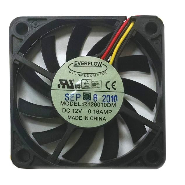 Everflow Medium Speed 12 Volt 3 Wire 3 Pin R126010BM – Coolerguys