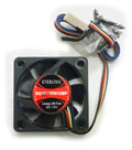 Evercool 60x60x10mm 12 Volt Dual Ball PWM Fan-EC6010TH12BP - Coolerguys